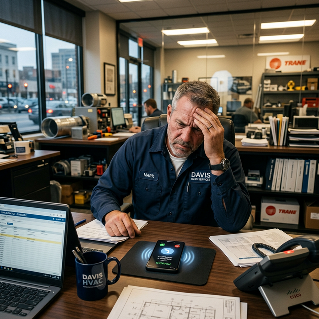 Frustrated business owner